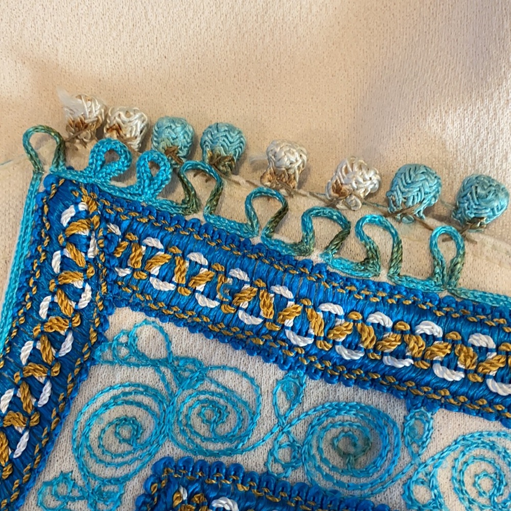Vintage 60’s /70’s, handmade embroidered caftan kaftan - Picture 16 of 16